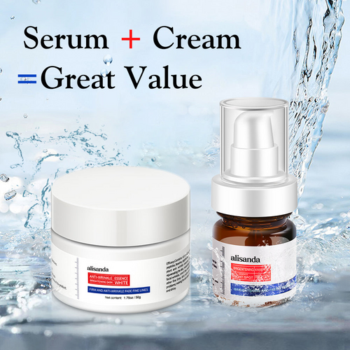 Younger, more effective, cheaper-alisanda young password alisanda Niacinamide Freckle Removal Essence /alisanda Anti-Aging Cream/Skin Care Combo Comfort