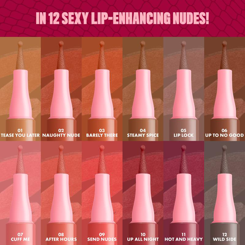 Sculpting Lip Liner Stain - Lightweight, Transfer-Proof, Waterproof, HZA Professional Makeup