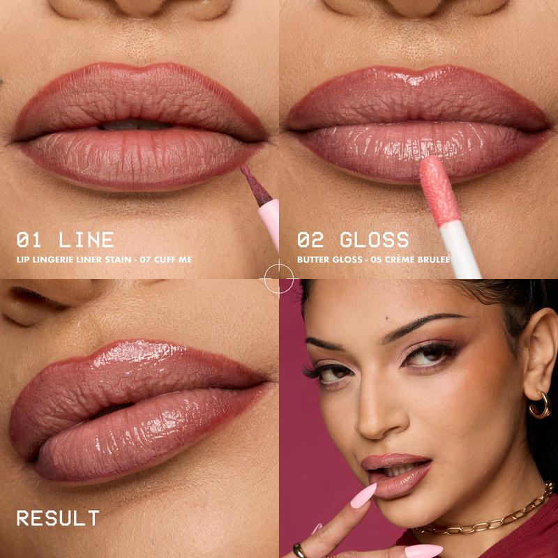 Sculpting Lip Liner Stain - Lightweight, Transfer-Proof, Waterproof, HZA Professional Makeup