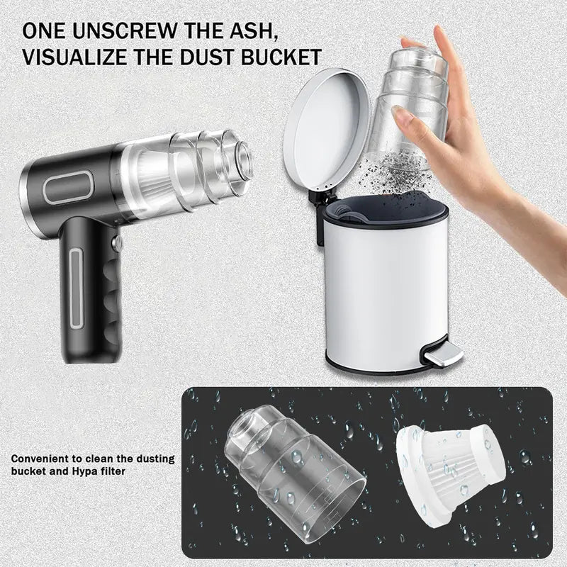 π High-Power 3-in-1 Handheld Vacuum β Car + Home + Pets, 60% OFF!