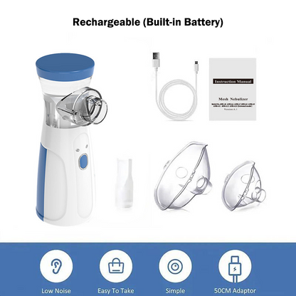 AQA Smart Portable Nebulizer – Home Respiratory Care Made Easy, Flash Deal!⏰🔥