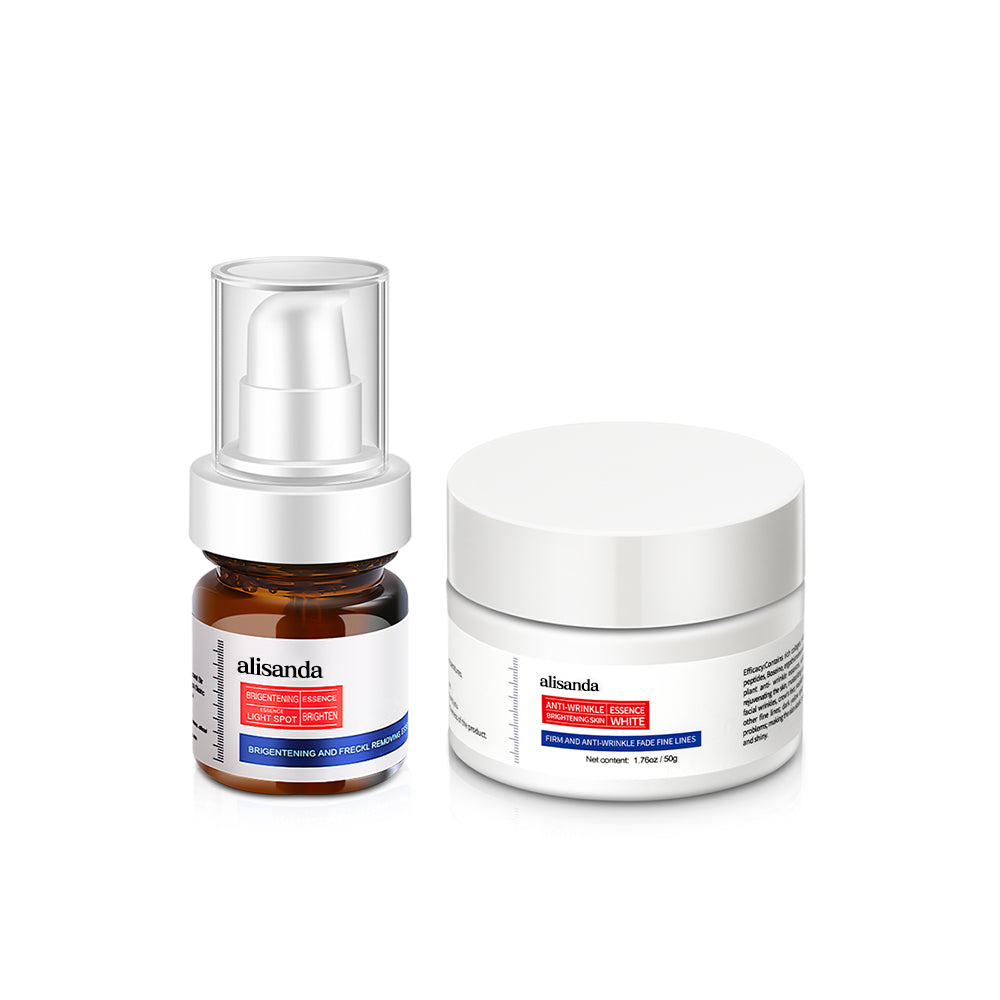 Younger, more effective, cheaper-alisanda young password alisanda Niacinamide Freckle Removal Essence /alisanda Anti-Aging Cream/Skin Care Combo Comfort