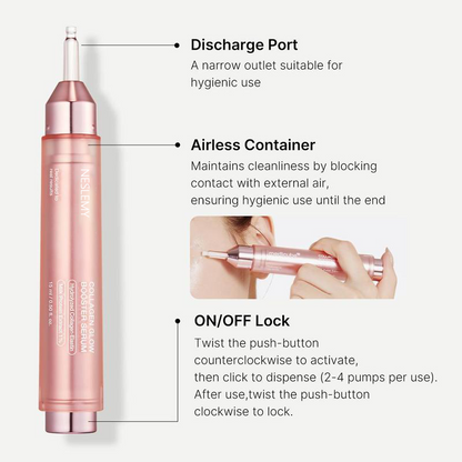 Collagen Duo l Collagen Glazed Milky Glow Wrapping Mask (20-Min Use) + Collagen Glow Booster Milk Serum for Hydration & Radiance, Korean Skincare, K-beauty