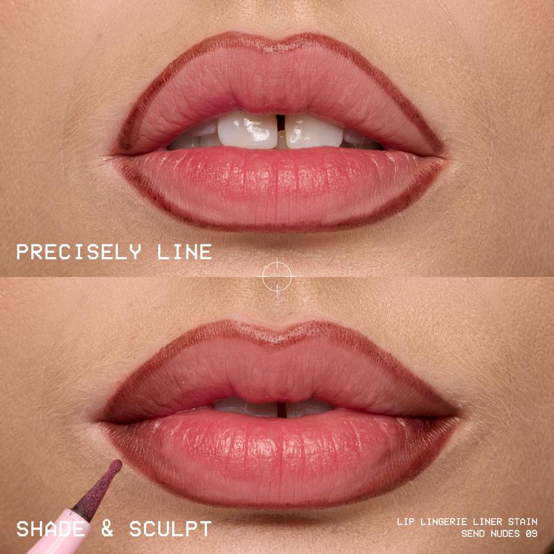 Sculpting Lip Liner Stain - Lightweight, Transfer-Proof, Waterproof, HZA Professional Makeup