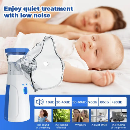 AQA Smart Portable Nebulizer – Home Respiratory Care Made Easy, Flash Deal!⏰🔥